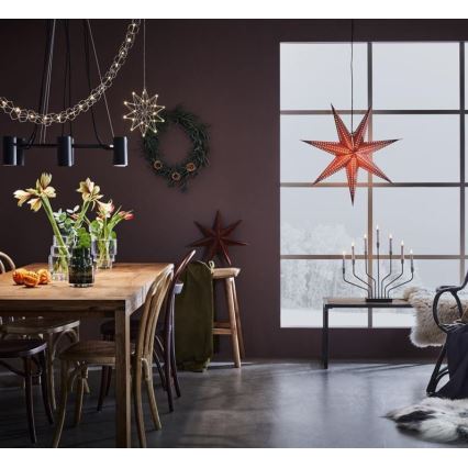 Markslöjd 705758 - Castiçal de Natal BROSA XL 7xE10/3W/230V