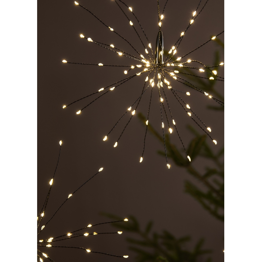 Markslöjd 705780 - Decoração exterior de Natal LED METEOR LED/4,8W/230V IP44 branco quente