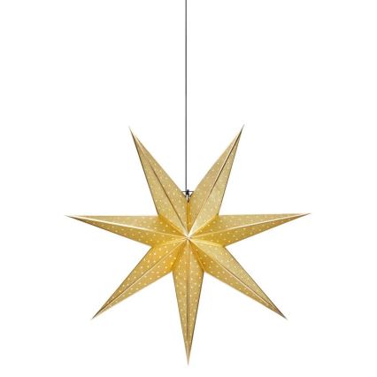 Markslöjd 705790 - Decoração de Natal GLITTER 1xE14/25W/230V d. 75 cm dourado