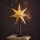 Markslöjd 705795 - Decoração de Natal GLITTER 1xE14/25W/230V 65 cm preto/dourado