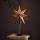 Markslöjd 705796 - Decoração de Natal GLITTER 1xE14/25W/230V 65 cm bronze/preto