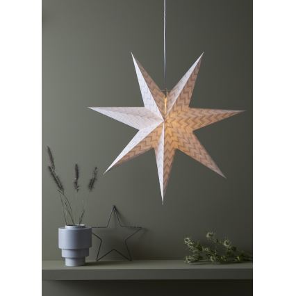 Markslöjd 705804 - Decoração de Natal ADMIRA 1xE14/25W/230V diâmetro 60 cm branco