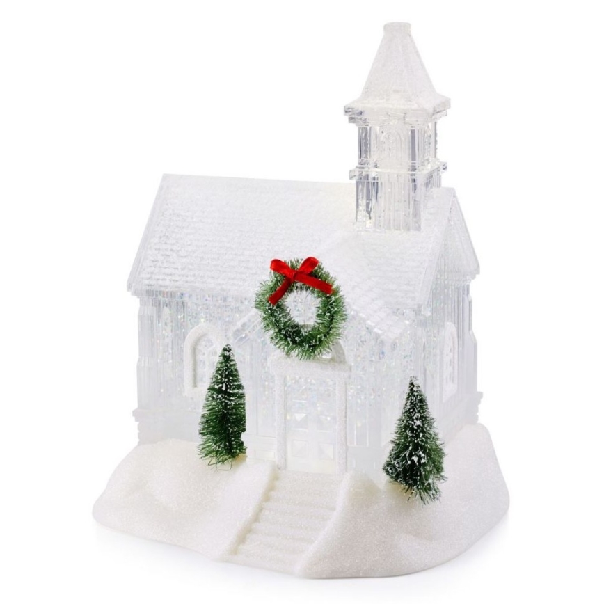 Markslöjd 705820 - Decoração de Natal LED CHAPELLE LED/0,9W/3xAA capela
