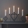 Markslöjd 705831 - Castiçal de Natal MELISSA 5xE10/3W/230V cinzento