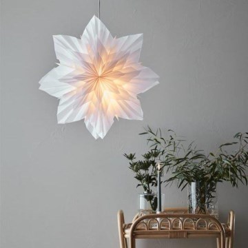 Markslöjd 705834 - Decoração de Natal NEELA 1xE14/25W/230V d. 56 cm branco