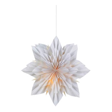 Markslöjd 705835 - Decoração de Natal NEELA 1xE14/25W/230V diâmetro 60 cm cinzento