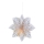 Markslöjd 705835 - Decoração de Natal NEELA 1xE14/25W/230V diâmetro 60 cm cinzento