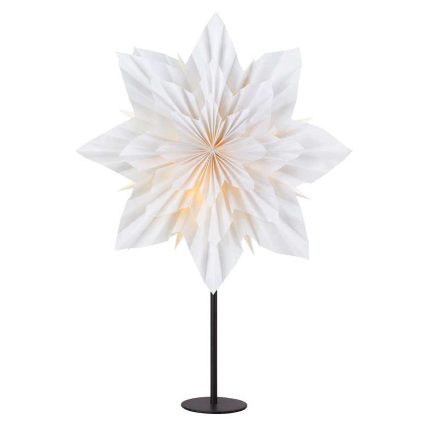 Markslöjd 705838 - Decoração de Natal NEELA 1xE14/25W/230V 43 cm branco/preto