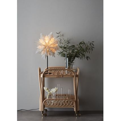 Markslöjd 705839 - Decoração de Natal NEELA 1xE14/25W/230V cinzento