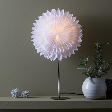 Markslöjd 705844 - Decoração de Natal SOLINA 1xE14/25W/230V 63 cm branco