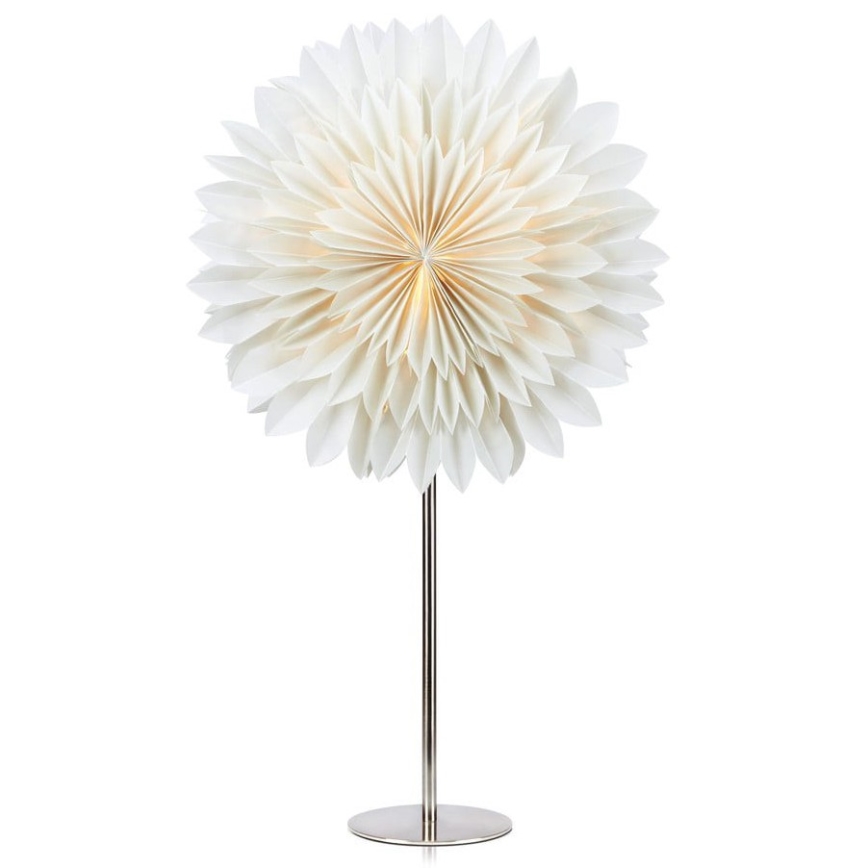 Markslöjd 705844 - Decoração de Natal SOLINA 1xE14/25W/230V 63 cm branco