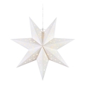 Markslöjd 705897 - Decoração de Natal LED BLANK LED/0,4W/3xAA diâmetro 45 cm branca