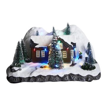 Markslöjd 705899 - Decoração de Natal LED VEMDALEN LED/0,69W/3xAA multicolor