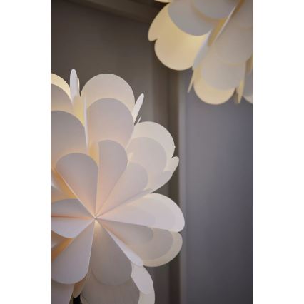 Markslöjd 705944 - Decoração de Natal MARAVILLA 1xE14/25W/230V d. 45 cm branco