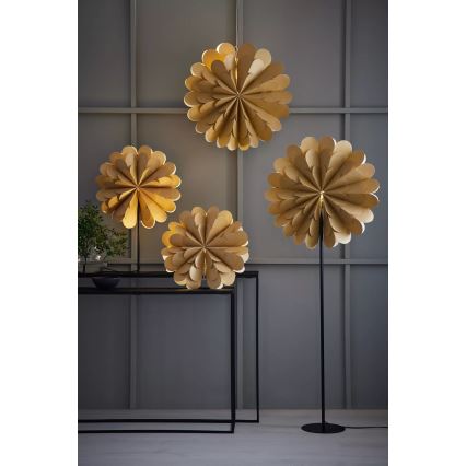 Markslöjd 705948 - Decoração de Natal MARAVILLA 1xE14/25W/230V d. 45 cm dourado
