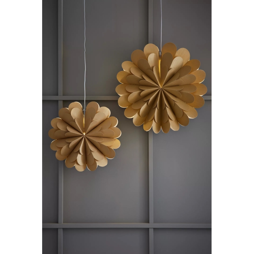 Markslöjd 705948 - Decoração de Natal MARAVILLA 1xE14/25W/230V d. 45 cm dourado