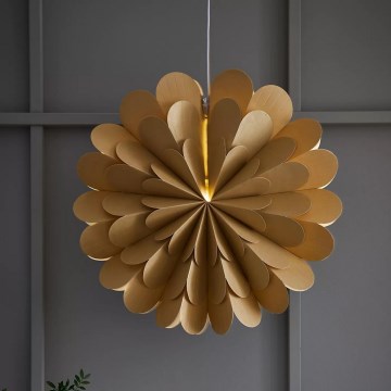 Markslöjd 705949 - Decoração de Natal MARAVILLA 1xE14/25W/230V d. 60 cm dourado