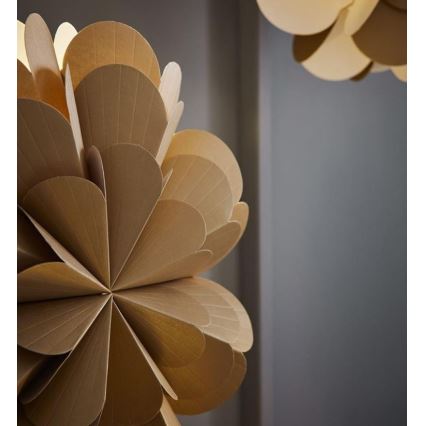 Markslöjd 705950 - Decoração de Natal MARAVILLA 1xE14/25W/230V 68 cm dourado/preto