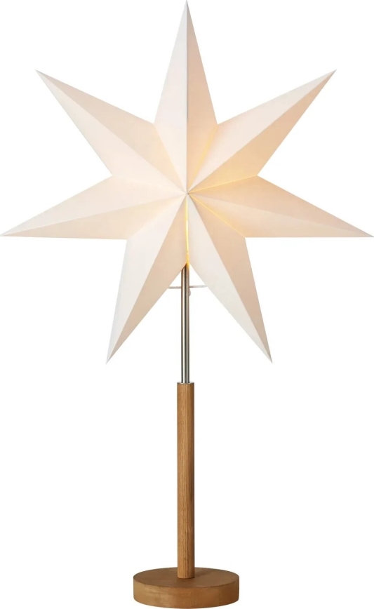 Markslöjd 706213 - Decoração de Natal SPERANZA 1xE14/6W/230V diâmetro 45 cm pinheiro/creme
