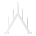 Markslöjd 706222 - Castiçal de Natal ARIELE 5xE10/3W/230V pinho/branco