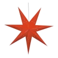 Markslöjd 8102,130 - Decoração de Natal SATURNUS 1xE14/25W/230V d. 45 cm vermelho
