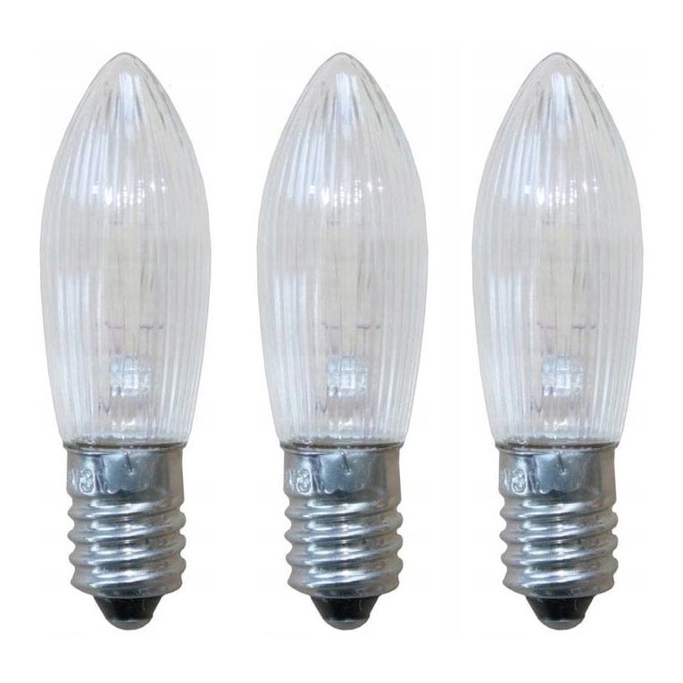 Markslöjd 8263 - CONJUNTO 3x Lâmpadas industriais de Natal TOPPLAMPA E10/3W/34V