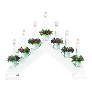 Markslöjd 8314,400 - Castiçal de natal TOMAS 7xE10/3W/230V