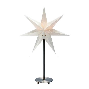 Markslöjd 8520 - Decoração de Natal SATURNUS 1xE14/25W/230V branco 50 cm