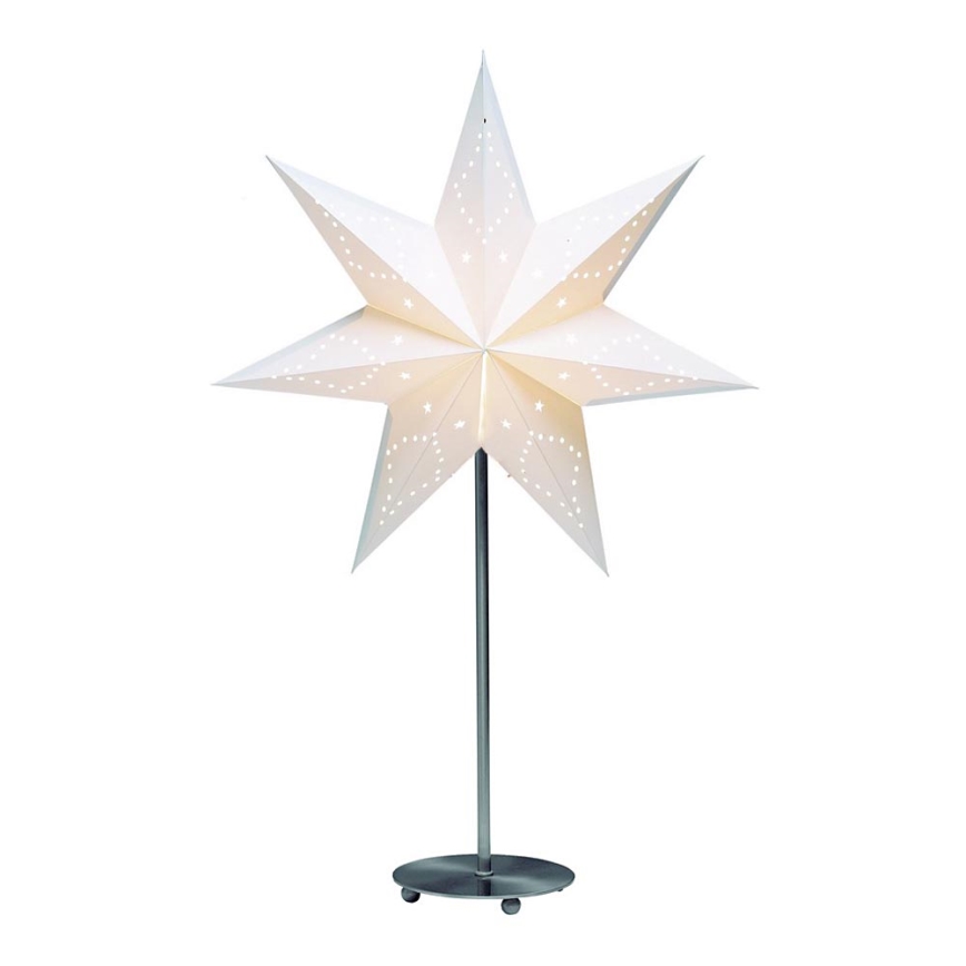 Markslöjd 8813 - Decoração de Natal SATURNUS 1xE14/25W/230V branco 67 cm