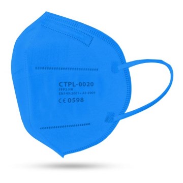 Mask One Máscara infantil FFP2 NR - CE 0370 azul 1pc