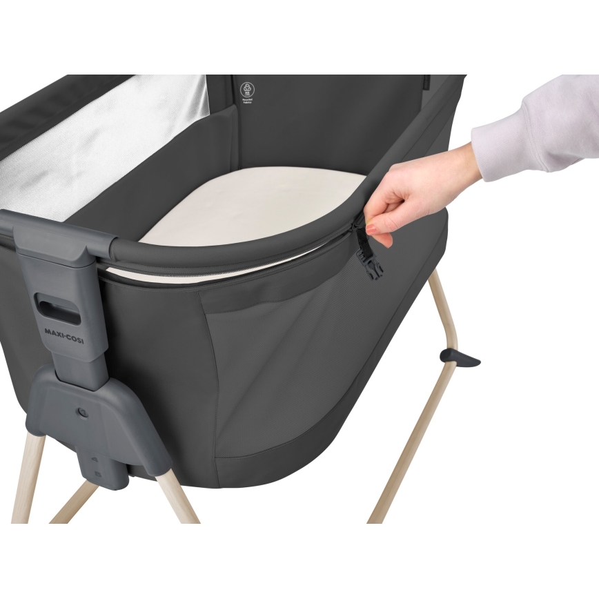 Maxi-Cosi - Berço de viagem TORI cinzento escuro