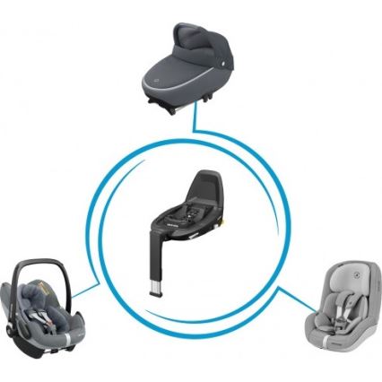 Maxi-Cosi - Cadeira auto PEBBLE PRO cinzento