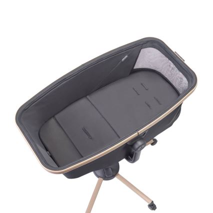 Maxi-Cosi - Cesta de bebé 3em1 ALBA cinzento