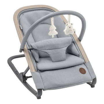 Maxi-Cosi - Espreguiçadeira para bebé 2em1 KORI cinzento claro