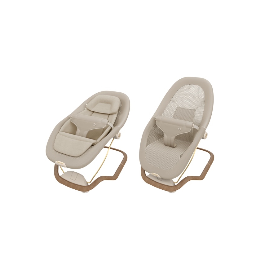 Maxi-Cosi - Espreguiçadeira vibratória para bebé DOVE PRO 3xAA bege