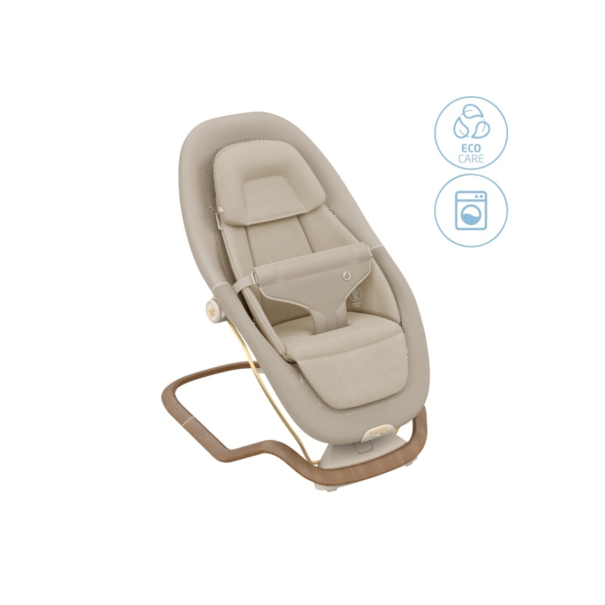 Maxi-Cosi - Espreguiçadeira vibratória para bebé DOVE PRO 3xAA bege