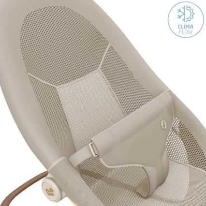 Maxi-Cosi - Espreguiçadeira vibratória para bebé DOVE PRO 3xAA bege