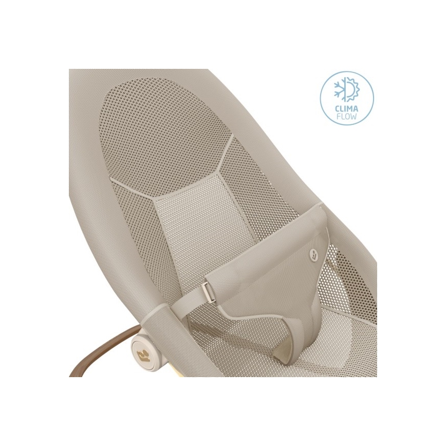 Maxi-Cosi - Espreguiçadeira vibratória para bebé DOVE PRO 3xAA bege