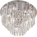 MAXLIGHT C0136 - Iluminação de teto MONACO 9xG9/40W/230V diâmetro 42 cm cromado brilhante