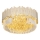 MAXLIGHT C0165 - Iluminação de teto TREND 8xE14/40W/230V diâmetro 45 cm dourado