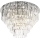 MAXLIGHT C0225 - Iluminação de teto MONACO 16xG9/40W/230V diâmetro 80 cm cromado brilhante