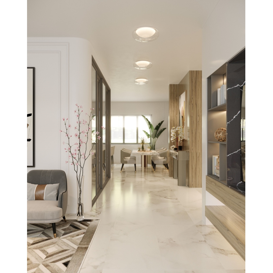 MAXLIGHT C0233 - Iluminação de teto LED DUO LED/10W/230V diâmetro 34 cm branco