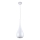 MAXLIGHT P0235 - Candeeiro suspenso DROP 1xE27/40W/230V diâmetro 20 cm branco