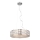 MAXLIGHT P0236 - Candeeiro suspenso DIAMANTE 5xG9/42W/230V diâmetro 38 cm cromado brilhante