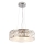 MAXLIGHT P0238 - Candeeiro suspenso DIAMANTE 6xG9/42W/230V diâmetro 46 cm cromado brilhante