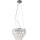 MAXLIGHT P0259 - Candeeiro suspenso MONACO 9xG9/40W/230V diâmetro 42 cm cromado brilhante