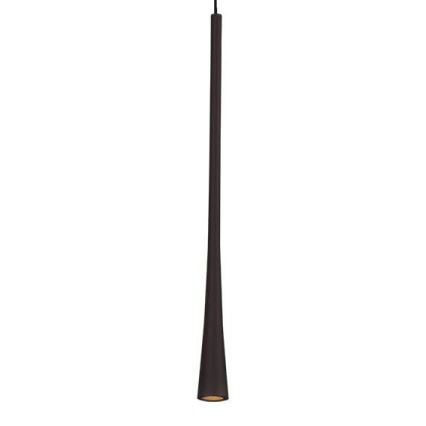 MAXLIGHT P0372 - Candeeiro suspenso LED CAFÉ LED/7W/230V diâmetro 3 cm preto
