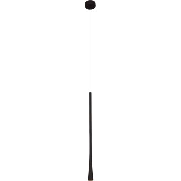 MAXLIGHT P0373 - Candeeiro suspenso LED CAFÉ LED/7W/230V diâmetro 3 cm preto