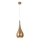 MAXLIGHT P0436 - Candeeiro suspenso DROP 1xE27/40W/230V diâmetro 20 cm dourado