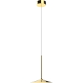MAXLIGHT P0460 - Candeeiro suspenso LED HANA LED/6W/230V diâmetro 17,5 cm dourado
